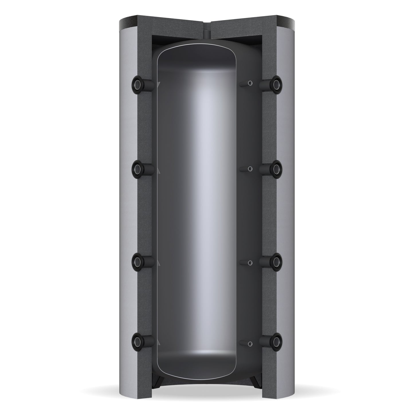 Solarbayer PlusAL Solarpaket H8 Stock ohne Solar-WT / 100 mm Vliesdämmung