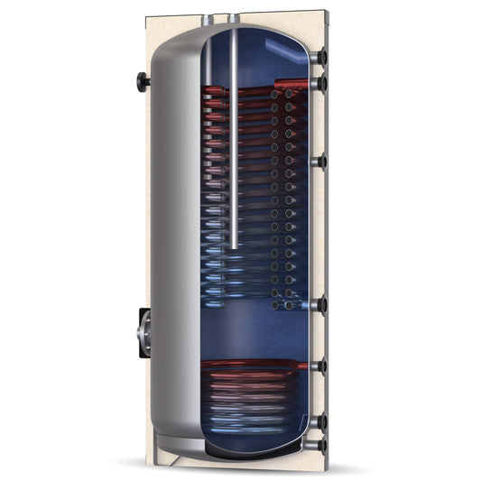 Solarbayer Warmwasserspeicher WP-SD 500 Hochleistungs Wärmepumpen-Solarspeicher