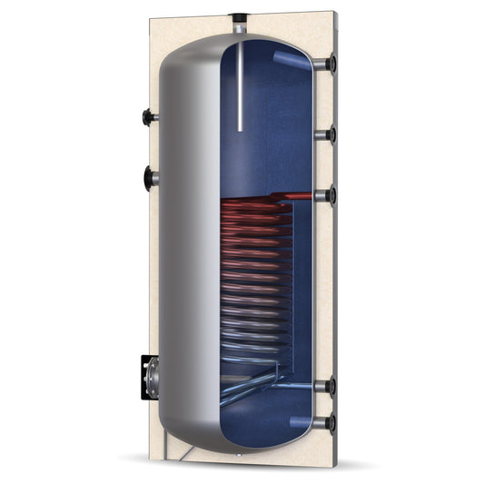 Solarbayer Warmwasserspeicher monovalent BW-1 150 Trinkwasserspeicher emailliert, 1WT