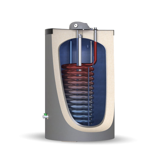 Solarbayer Warmwasserspeicher BWU-1 160 Thermenspeicher / Unterstellspeicher 1WT