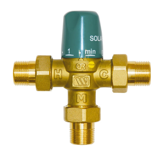 Solarbayer Trinkwassermischer 30-65 Gr.C inkl. Verschraubungen 3/4" AG