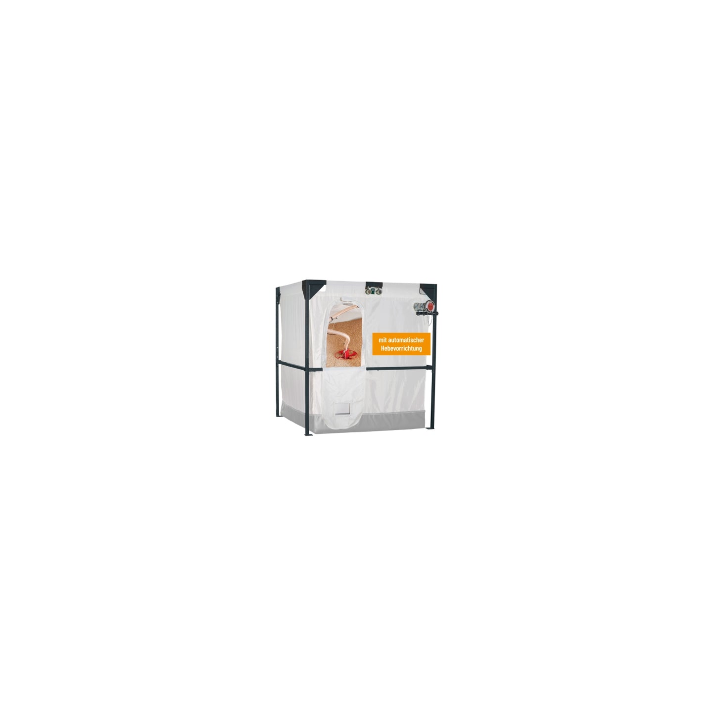 Schellinger Maulwurftank Pelletlager CM248x248x220cm Füllmenge 7,2to