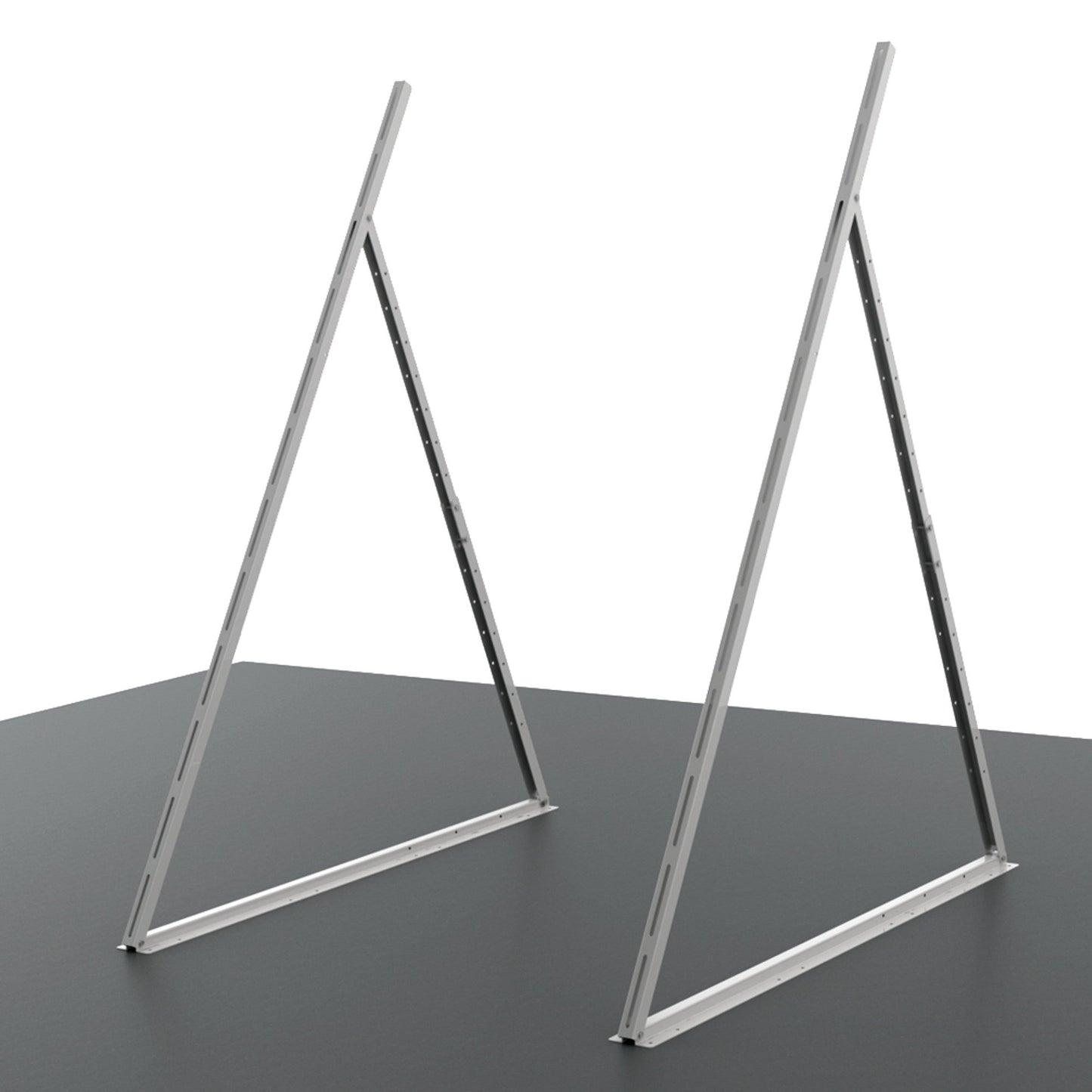 Solarbayer Flachdachsatz 2400 mm, passend für PlusAL2.86 V, Silversun2.02