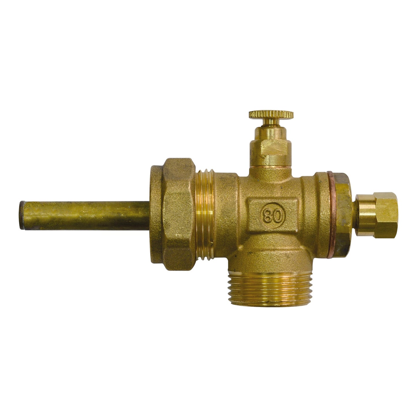 Solarbayer KR-Fühler-T-Stück 22mm x 3/4"AG Klemmring-Verschraubungssystem