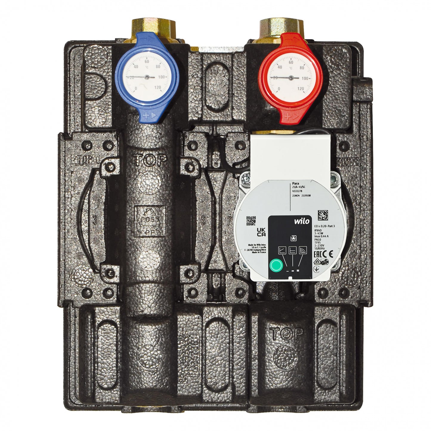 Solarbayer Heizkreisset ohne Mischer HE Pumpe: Wilo PARA 25/6 SC