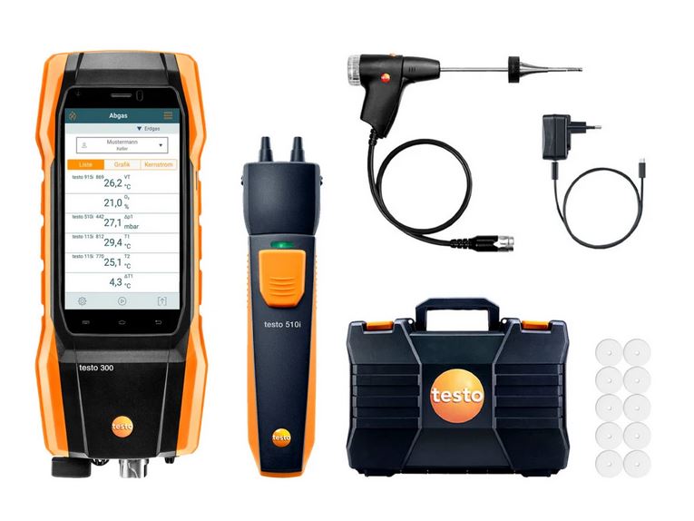 testo 300 Abgasmessgerät Allrounder-Set