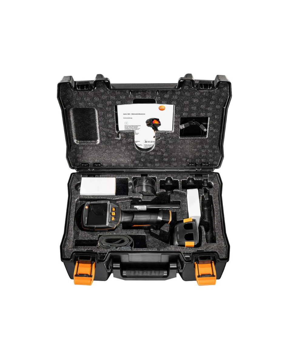 Testo 883-1 Wärmebildkamera (320 x 240 Pixel) mit 30° Objektiv und Zubehör