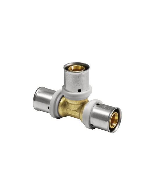 Pipetec Pressfittinge T-Stück mit gleichen Abgängen, TH/U-Kontur