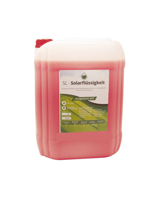 Solarlflüssigkeit Gebrauchsfertige Mischung (-28 °C), 20 Liter
