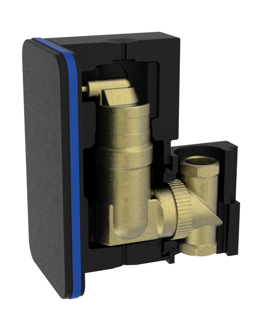 Buderus Logafix Luftabscheider 1" mit Innengewinde & Isolierung 7738330196