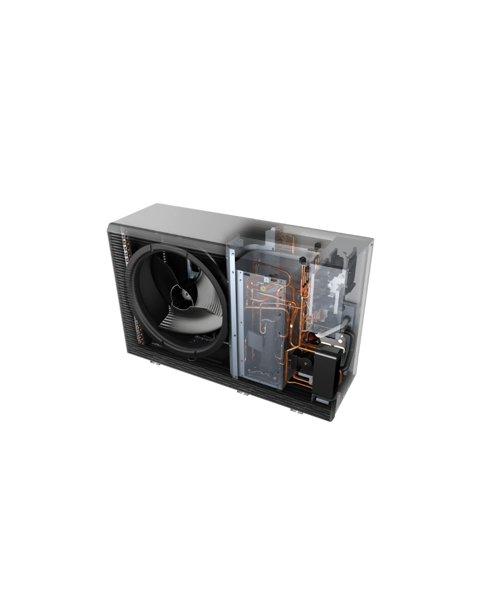 LG Therma V R290 Set Monobloc mit Hydrobox Luft-Wasser-Wärmepumpe (12 kW)