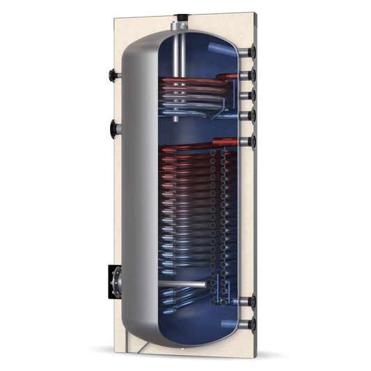 Solarbayer Wärmepumpen Warmwasserspeicher WP-H 600 Hybridheizung - Hochleistungsspeicher   