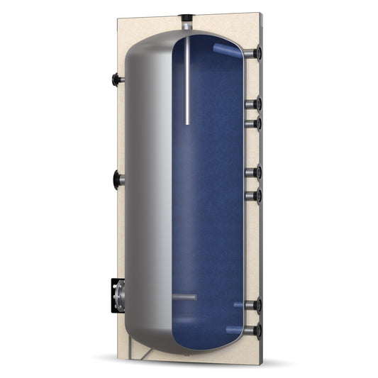 Solarbayer Warmwasserspeicher BW-0 1500 Ladespeicher emailliert, 0 WT