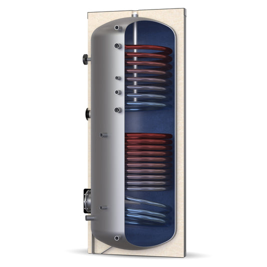 Solarbayer Solar-Trinkwasserspeicher SKL-400, Bivalenter-Warmwasserspeicher