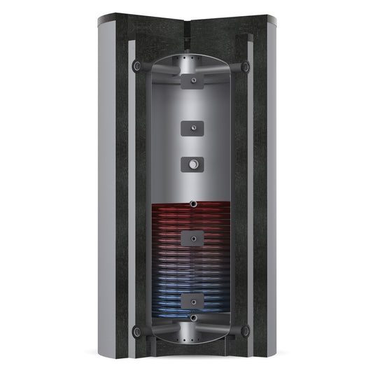 Solarbayer Schichtleit-Pufferspeicher SLS-1500-S-Plus, patentiertes SLS-System