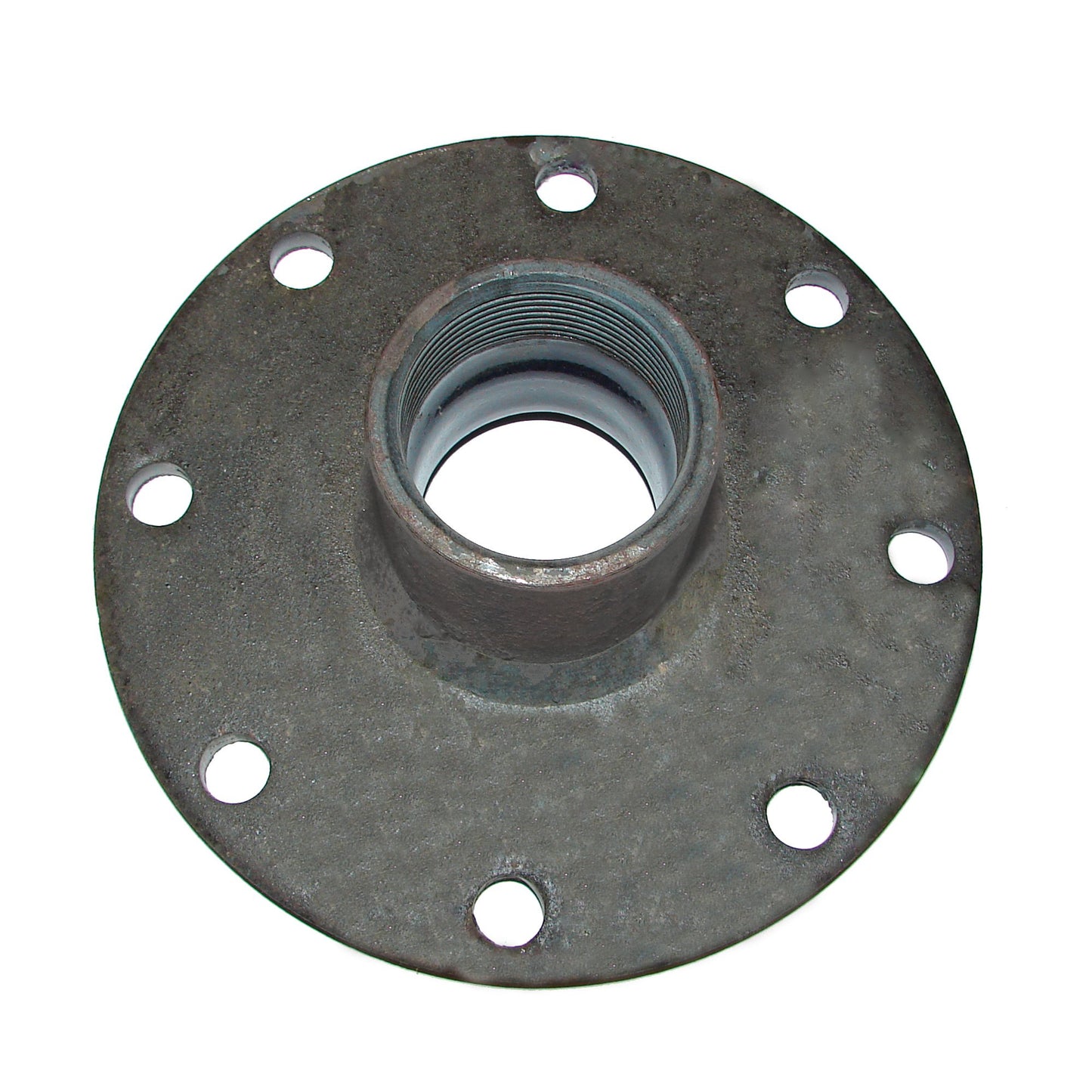 Solarbayer Flanschplatte 170mm, Lochkreis 145mm Speicherflansch für Heizstäbe 1 1/2" IG