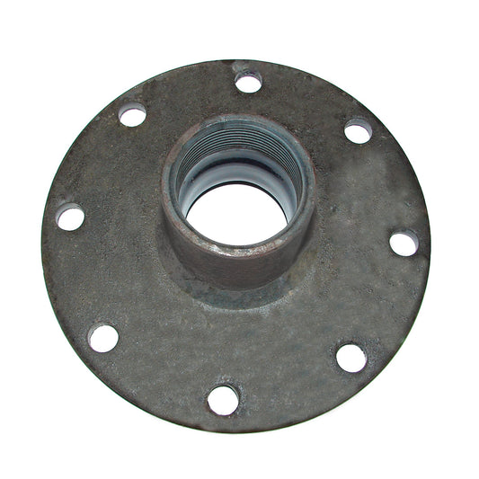 Solarbayer Flanschplatte 170mm, Lochkreis 145mm Speicherflansch für Heizstäbe 1 1/2" IG