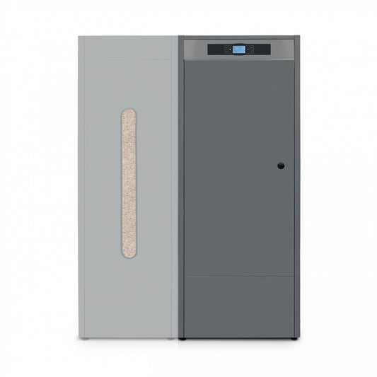 Solarbayer Pelletkessel PLT-18AC Compact 17,6 kW Pelletheizung + Warmwasserboiler