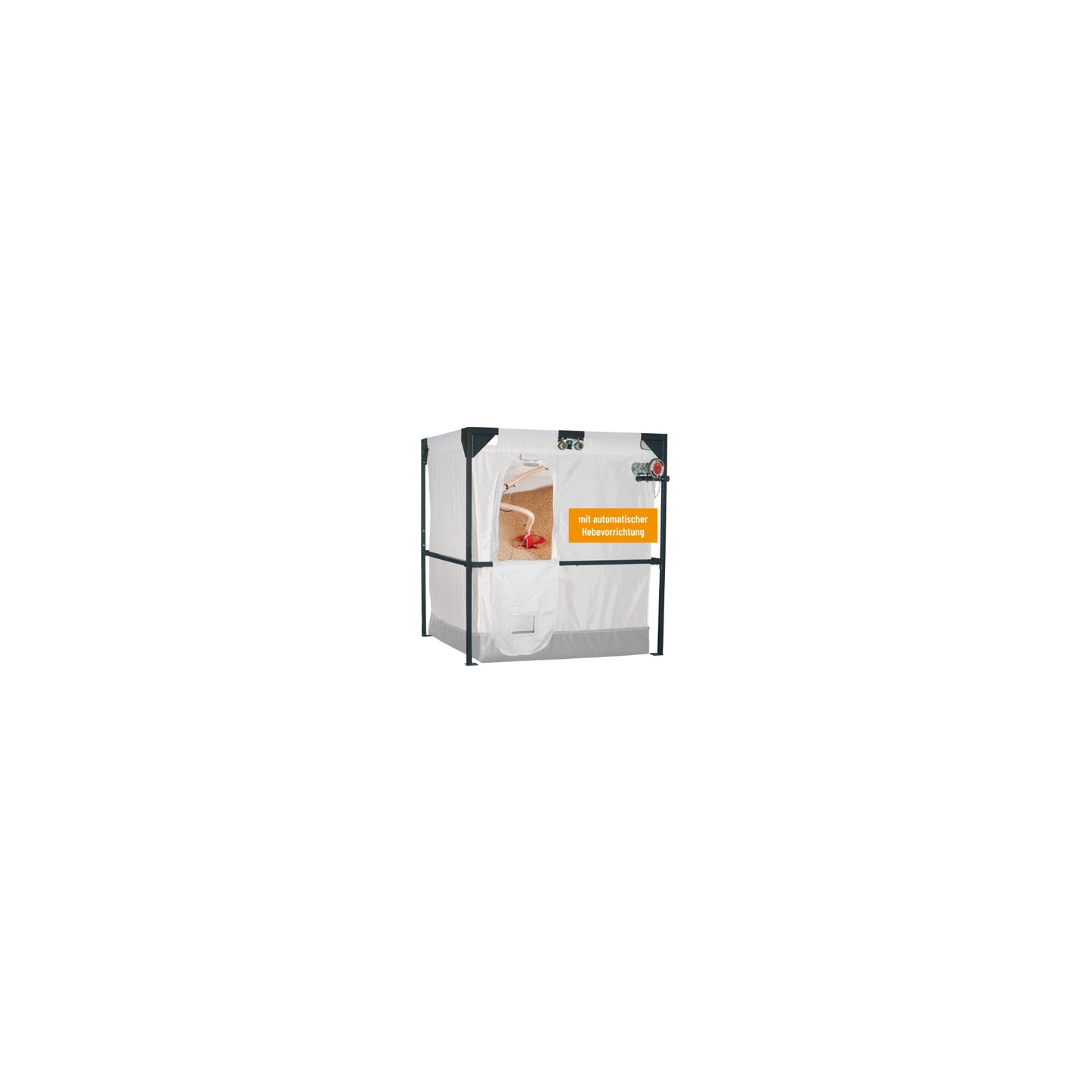 Schellinger Maulwurftank Pelletlager CM248x248x205cm Füllmenge 6,5to