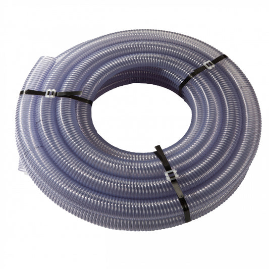 Solarbayer Pellet Saugschlauch PVC 20m inkl. 4 x Spannbackenschellen