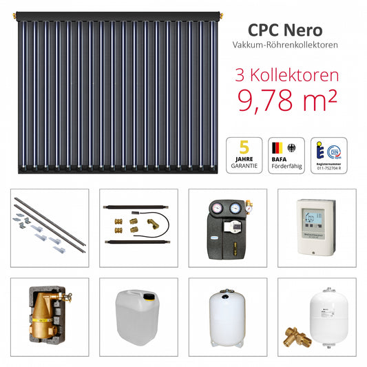 Solarbayer CPC NERO Solarpaket 3 - B Gesamtfläche Brutto: 9,78 m2