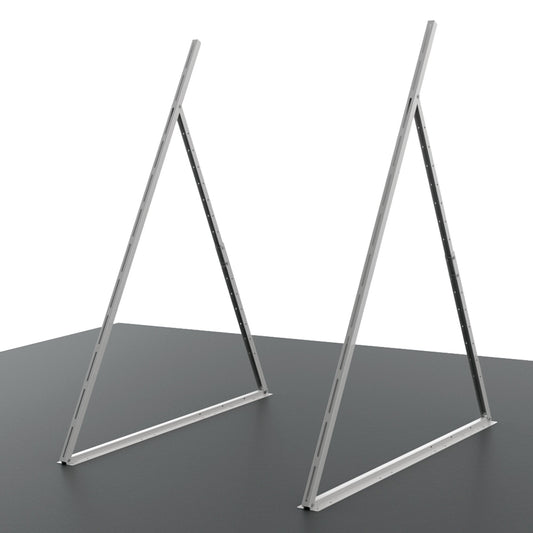 Solarbayer Flachdachsatz 2400 mm, passend für PlusAL2.86 V, Silversun2.02