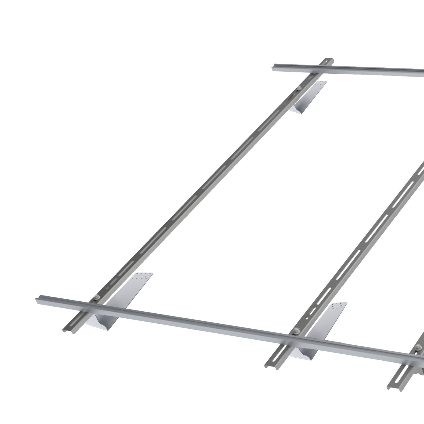 Solarbayer Aufdachmontageset für PlusAL2.86H B für 1 Kollektor