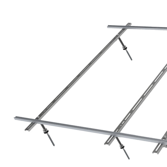 Solarbayer Aufdachmontageset für PlusAL2.86H S für 1 Kollektor