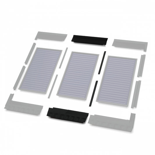 Solarbayer Flair AL Erweiterung 1 Koll seitlich 2,52 / 2,85 vertikal