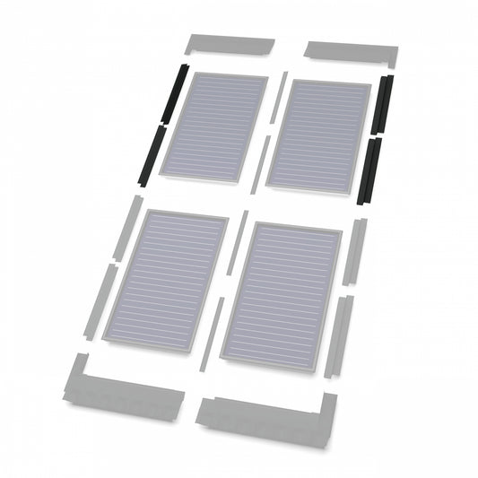Solarbayer Flair AL Erweiterung zweireihig 2,52 / 2,85 vertikal