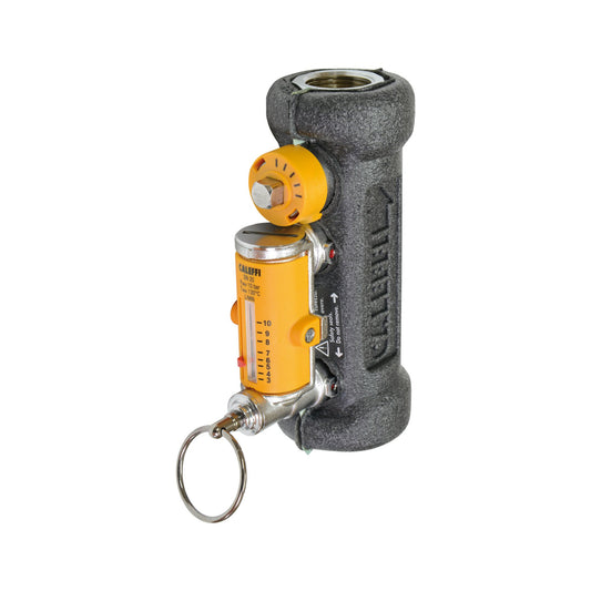 Solarbayer Strangregulierventil m. Durchflussmesser für Solaranlagen 1"