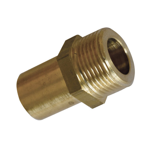 Solarbayer Solarpipe Anschlussnippel DN20 Rohrstutzen 22mm x 1" AG