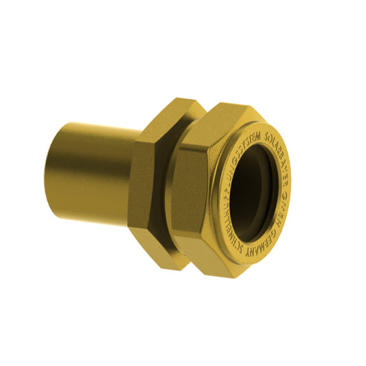 Solarbayer Solarpipe Schnellkupplung DN20 mit Rohrstutzen 22mm