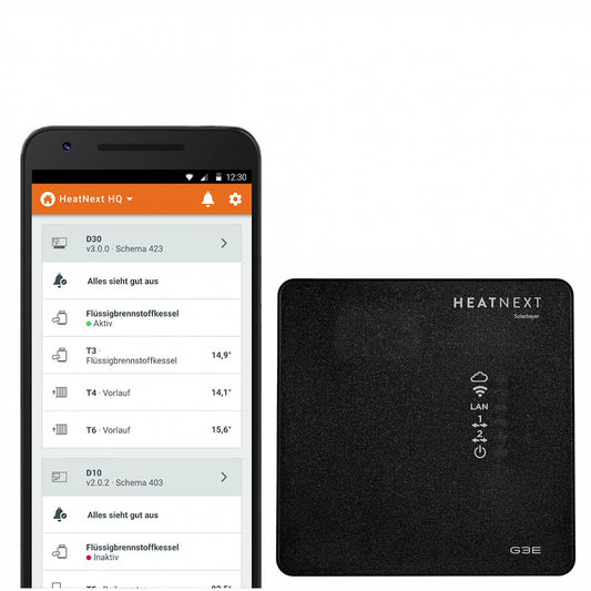 Solarbayer HeatNext - SmartHome für die Heizung Erweiterung für Heizungsregler D10/D30