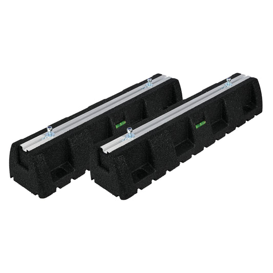 Solarbayer Wärmepumpen Bodensockelset 2 Stk. Dämpfung der Vibration Länge 600mm