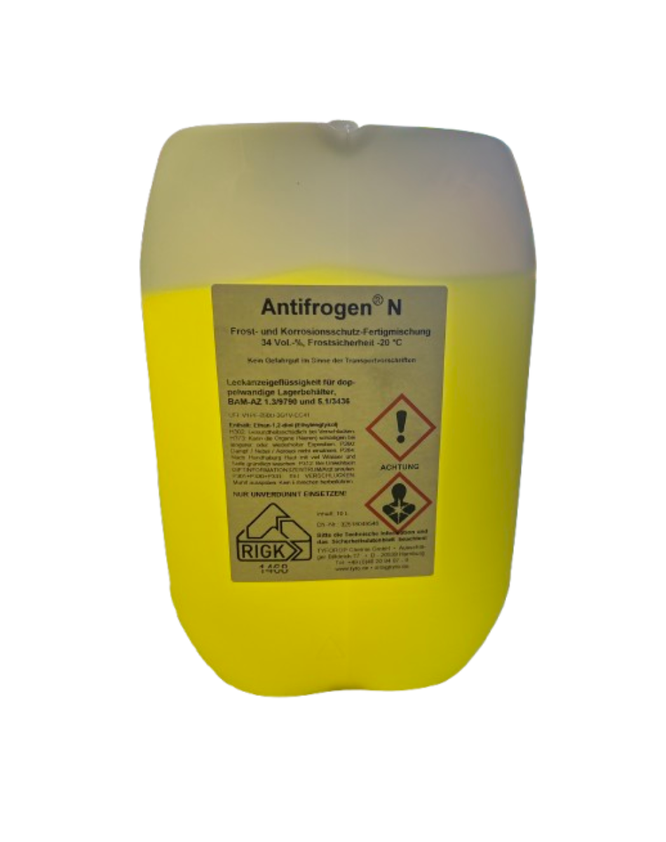 Tyfocor Antifrogen N 34Vol. % FS -20°C, 10 Liter Kanister