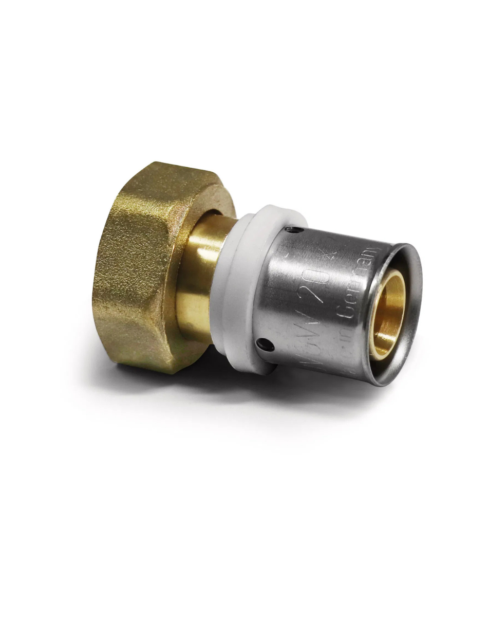 Pipetec Press-Übergangsverschraubung mit Innengewinde 3/4"