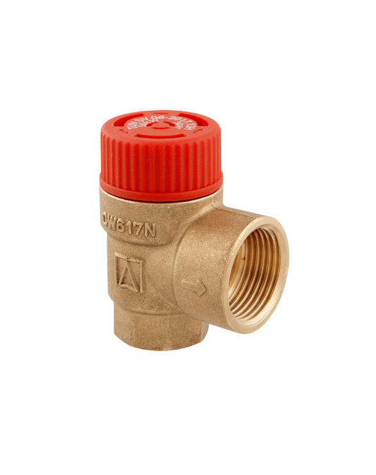 Afriso Membran-Sicherheitsventil SVW (TÜV-geprüft) für Trinkwasser 2,5 bar- 3 bar