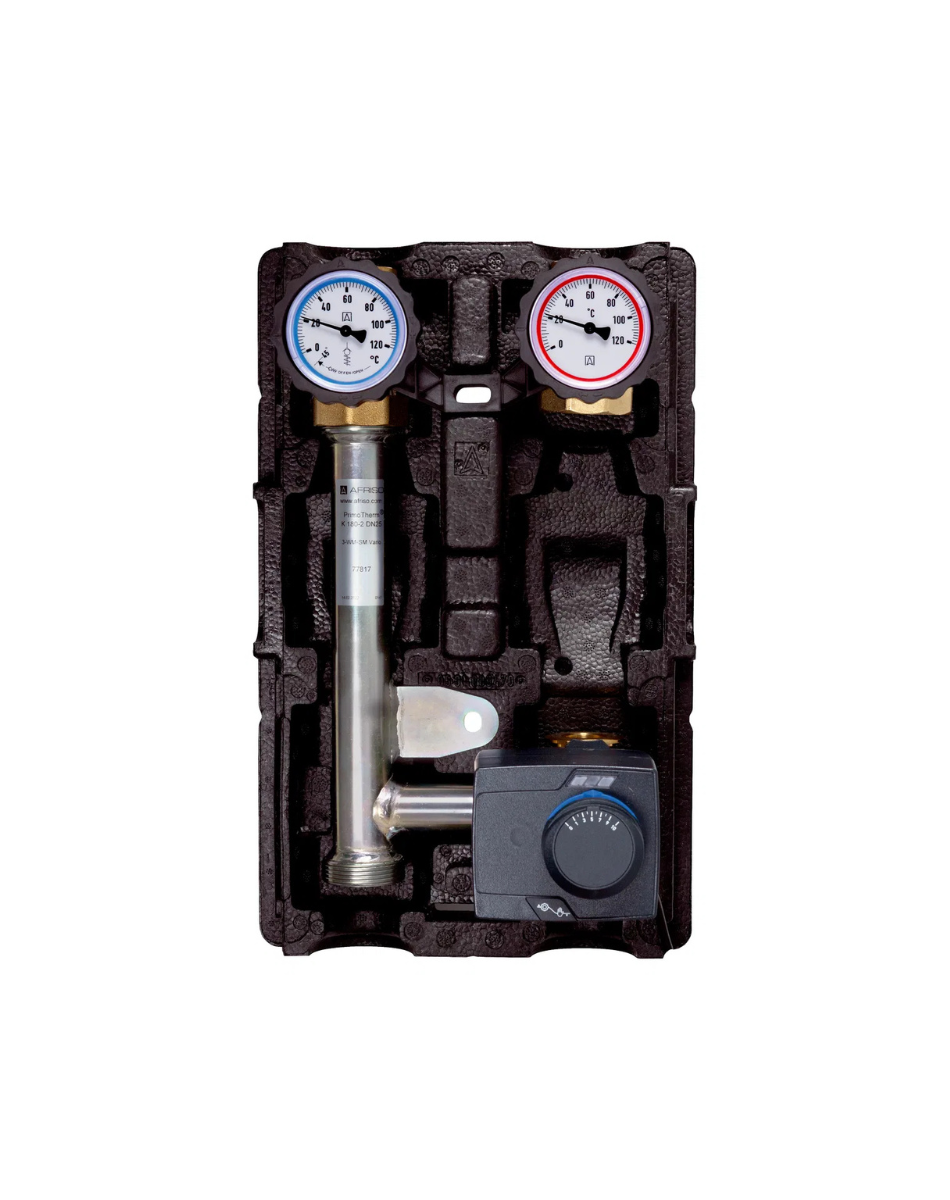Afriso Pumpengruppe/Heizkreisset gemischt PrimoTherm K 180-2 DN25 3-WM-SM Vario (ohne Pumpe, mit Motor)