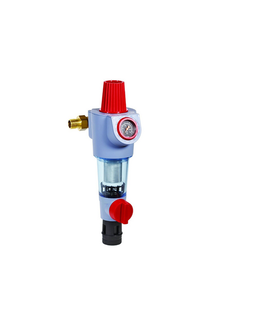 Honeywell Wasserfilter Primus Plus inkl. Druckminderer und Manometer FKN74CS-1A
